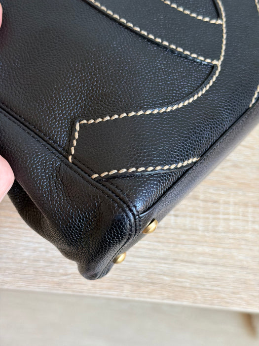 Chanel CC stitch tote