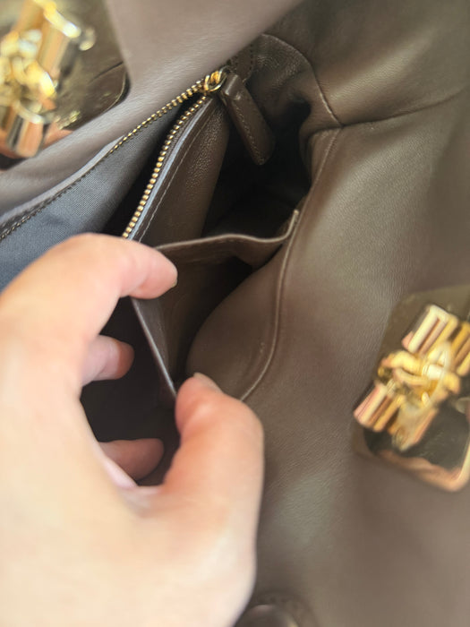 Dior Cannage Granville Chain Link Tote