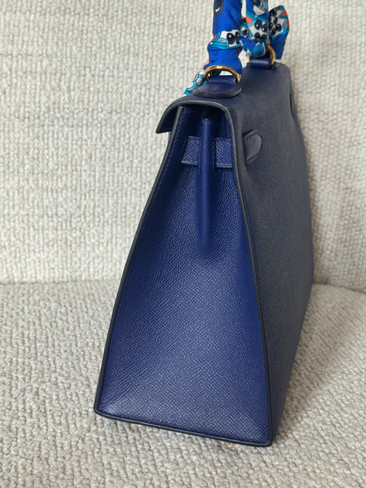Hermes Kelly 28 in Epsom  (Full Set)