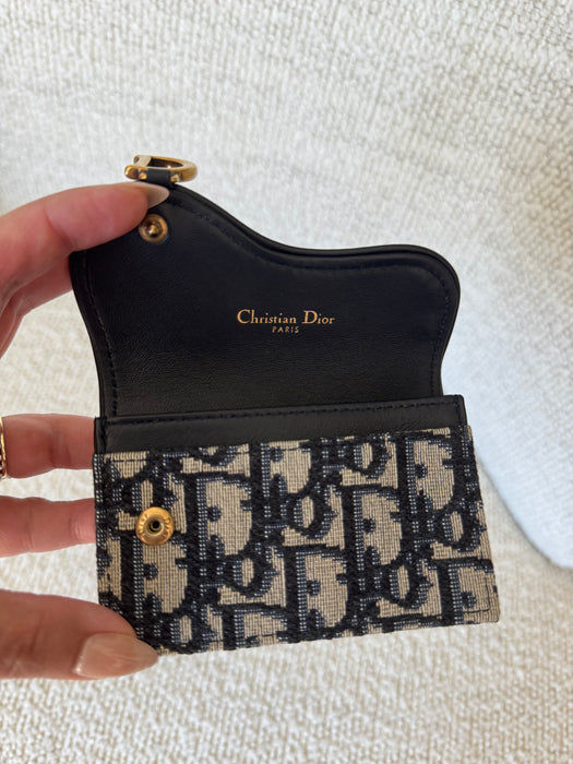 Dior Saddle Card Wallet