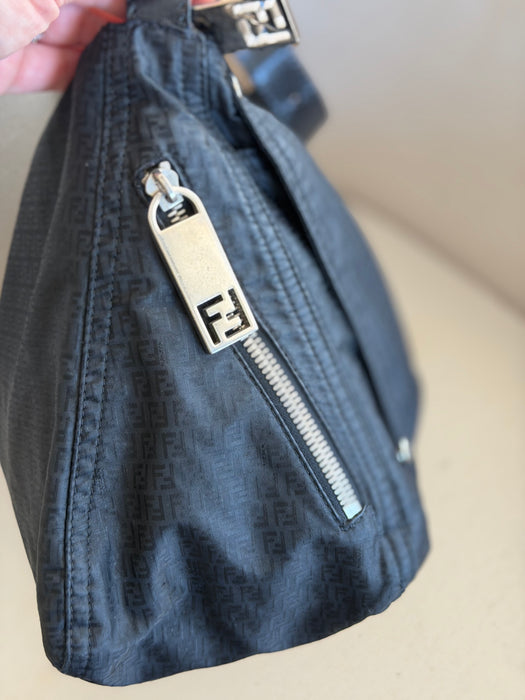 Fendi Zucchino Mama Baguette Nylon