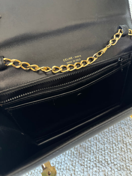Celine Triomphe Double Lock Crossbody