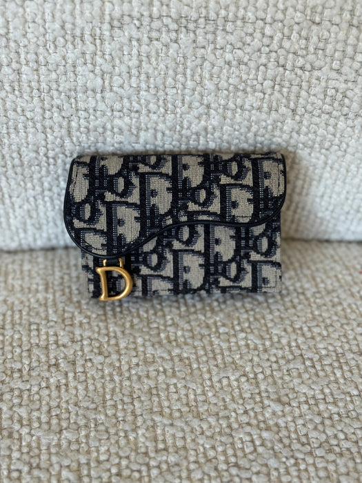 Dior Saddle Card Wallet