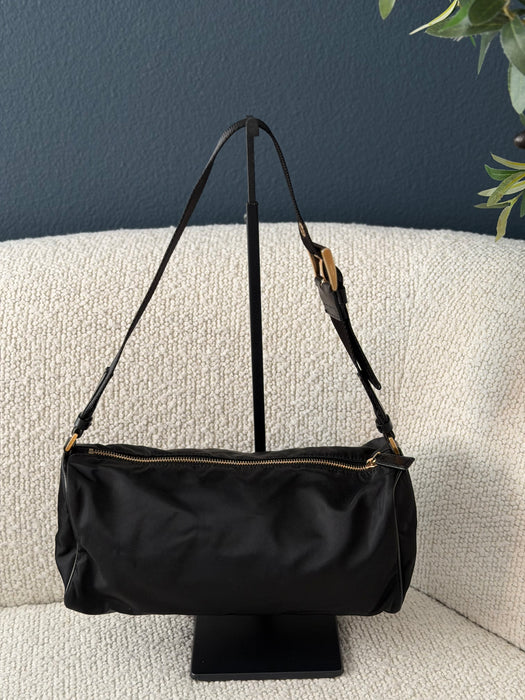 Prada Tessuto Barrel Shoulder GHW