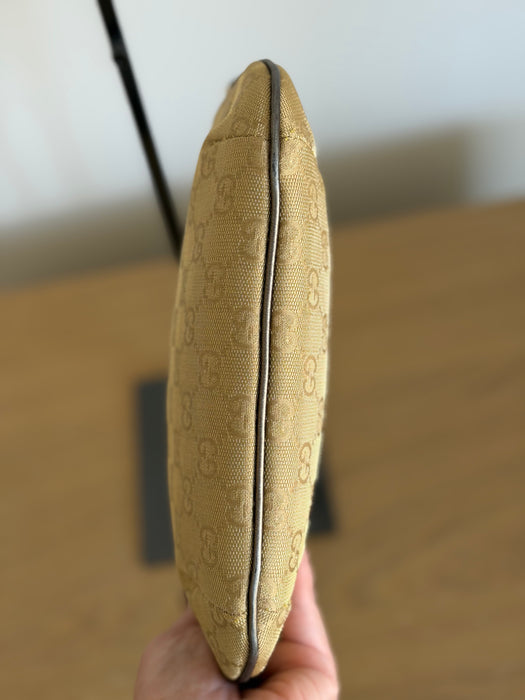 Gucci Gold Halfmoon Pochette