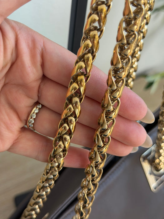 Dior Cannage Granville Chain Link Tote