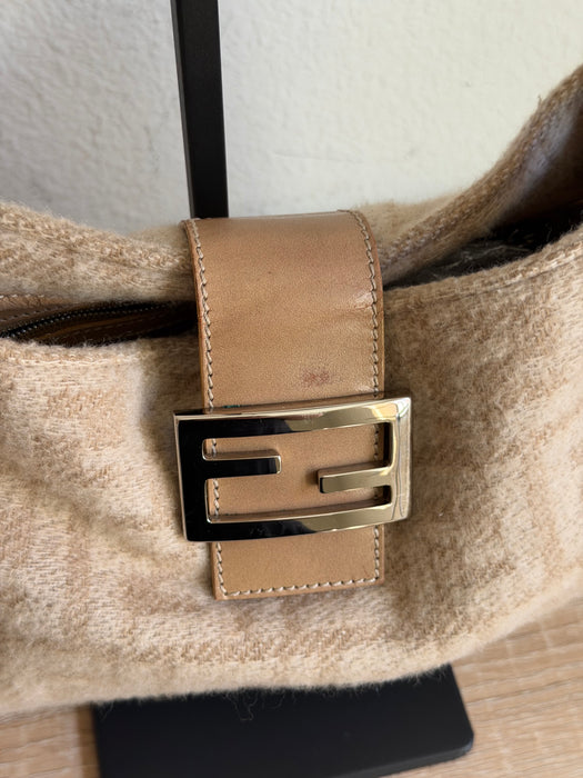 Fendi Tonal FF Buckle Baguette