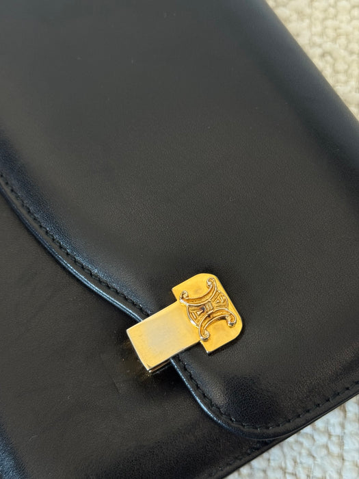 Celine Triomphe Double Lock Crossbody
