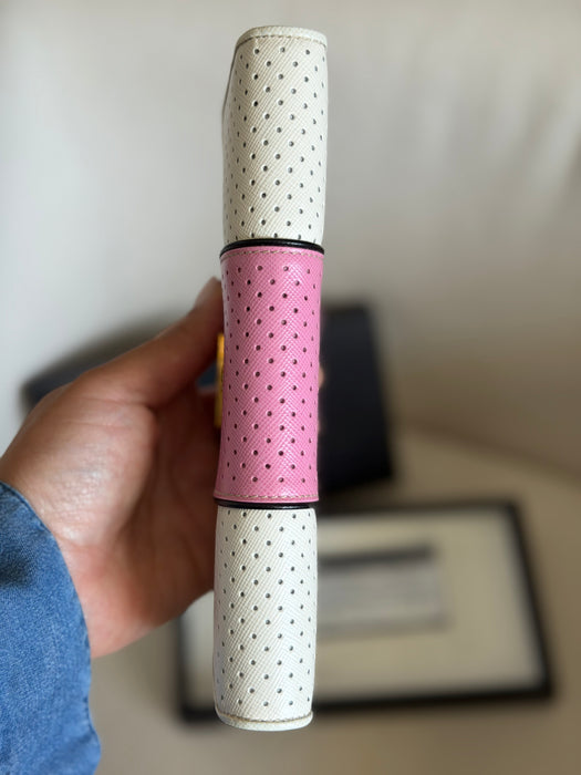 Prada Perforated Saffiano Long Wallet