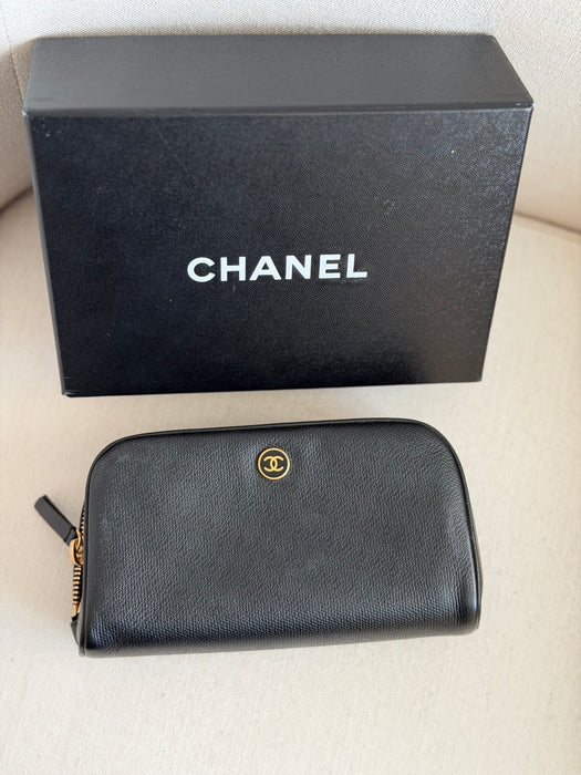 Chanel Coco Button Pouch