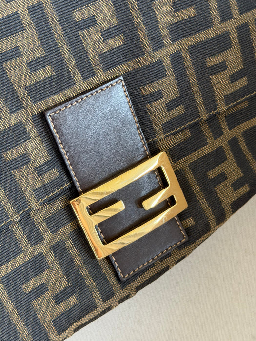 Fendi Zucca Mama Baguette GHW
