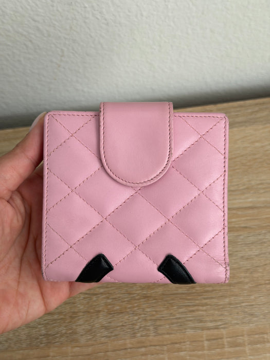 Chanel Cambon Compact Kisslock Wallet