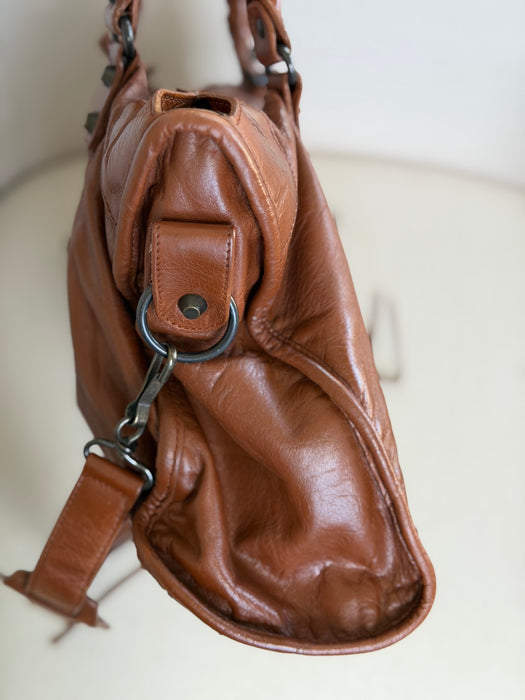 Balenciaga Brown City Bag