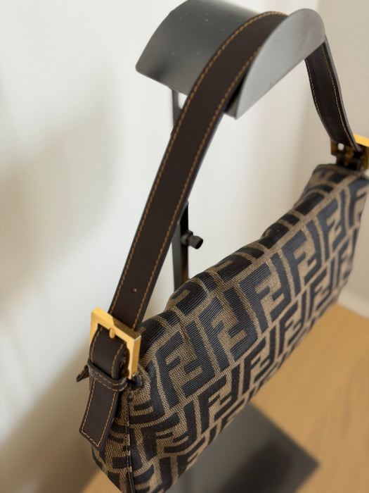 Fendi Zucca Baguette GHW