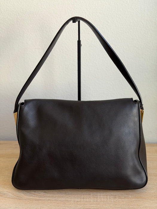 Fendi Vintello Big Forever Mama Baguette in Dark brown
