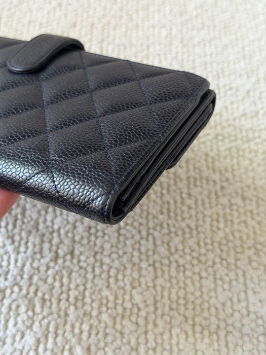 Chanel Timeless Caviar Wallet