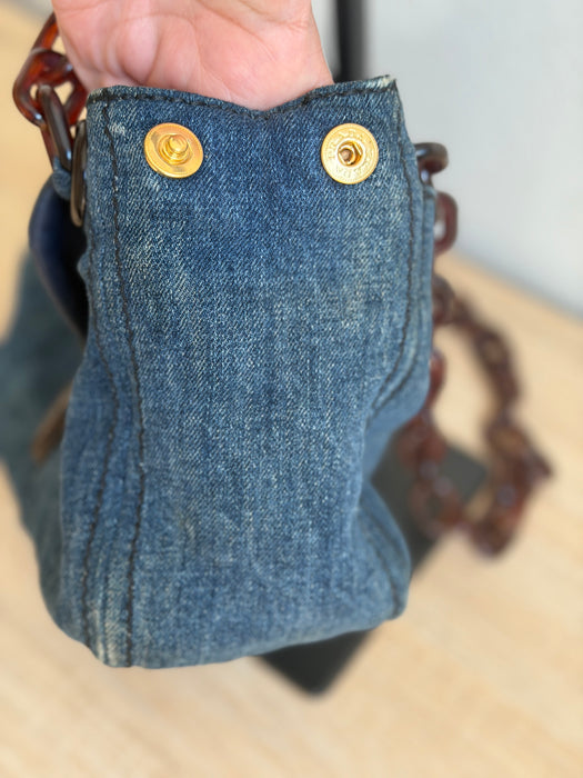 Prada Denim Flap
