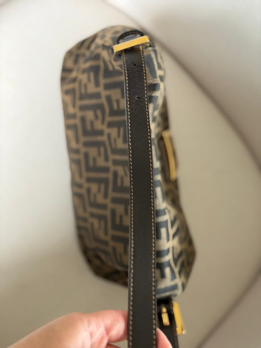 Fendi Zucca Mama Baguette GHW