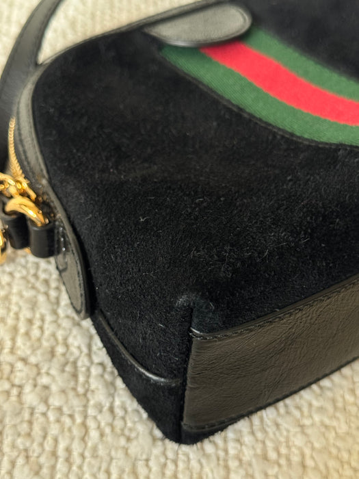 Gucci Web Dome Crossbody