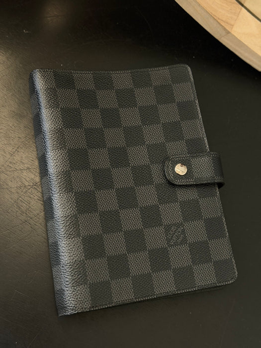 Louis Vuitton Damier Graphite MM Planner