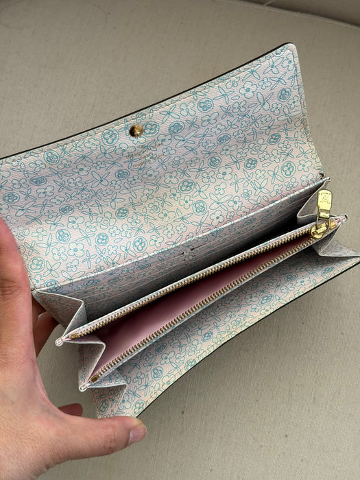 Louis Vuitton Spring Fleuri Sarah Wallet