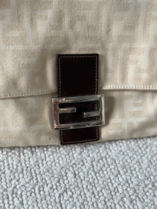 Fendi Mama Baguette Neutral