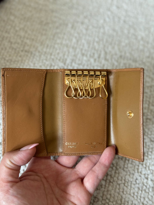 Celine Triomphe Key Pouch