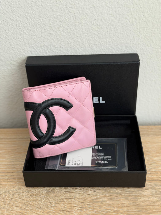 Chanel Cambon Compact Kisslock Wallet