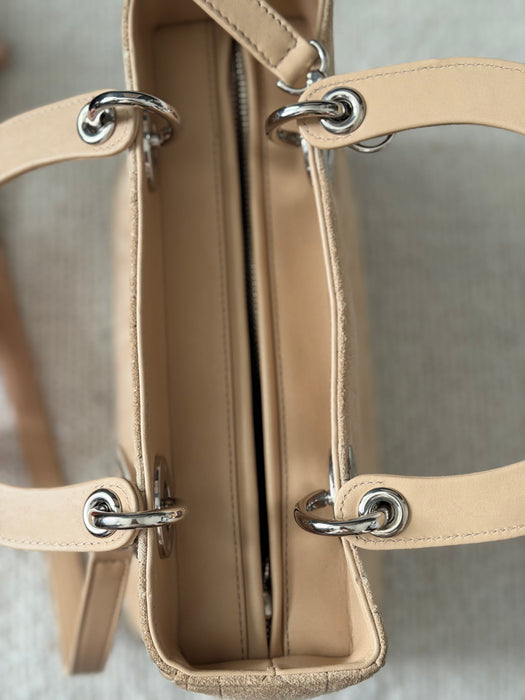 Lady Dior small suede