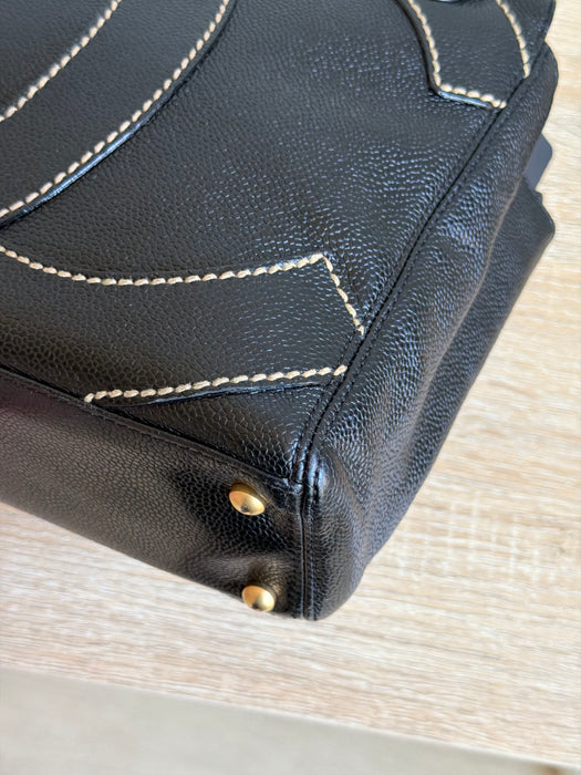 Chanel CC stitch tote