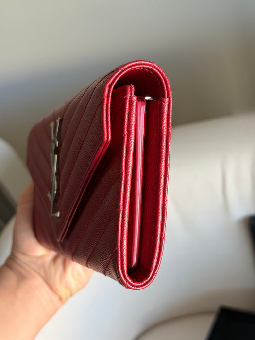 YSL bifold long wallet