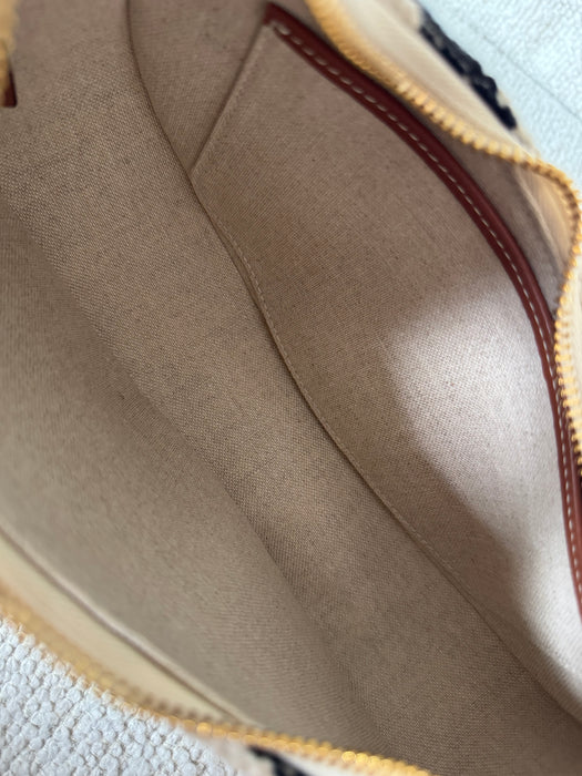 Celine Textile Medium Ava Shoulder Bag