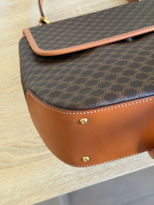Celine Top Handle Macadam Crossbody