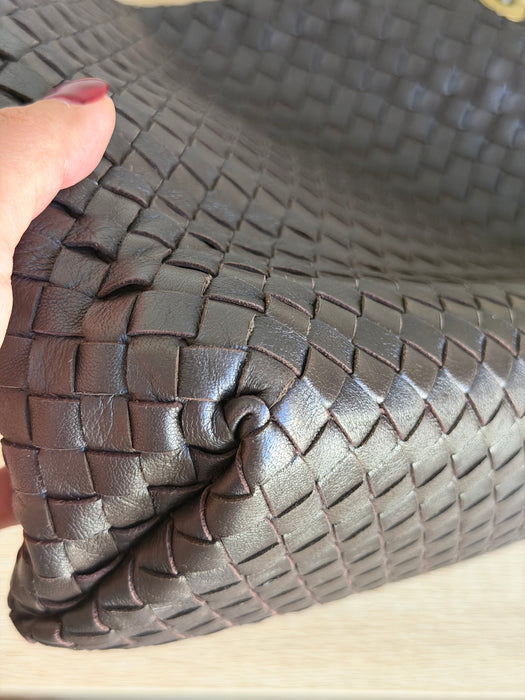 Bottega veneta intrecciato Brown Shoulder Bag
