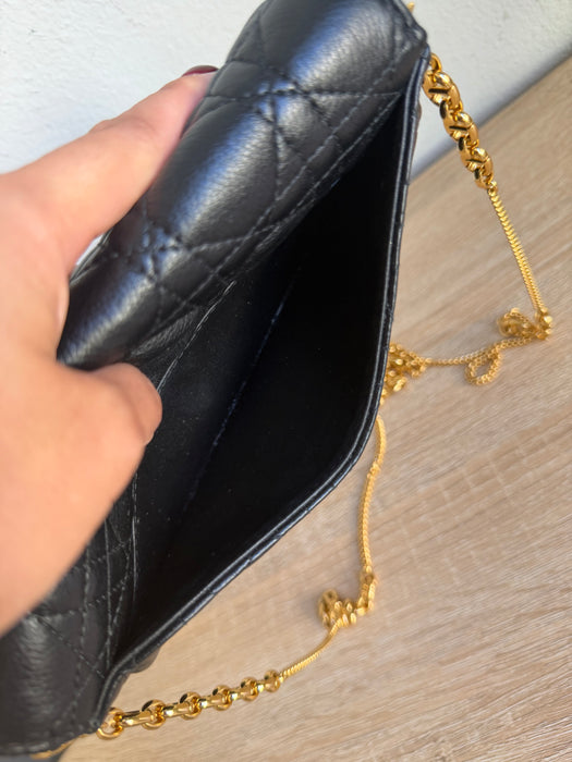 Dior Caro Wallet on Chain: Full Set