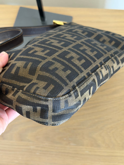 Fendi Zucca Baguette GHW