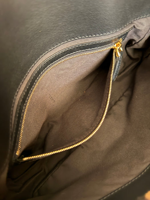 Fendi Shearling Zucca Baguette