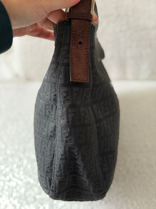 Fendi Zucchino Hobo Baguette