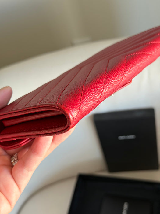 YSL bifold long wallet