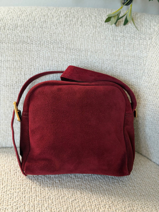Loewe Suede Anagram Crossbody