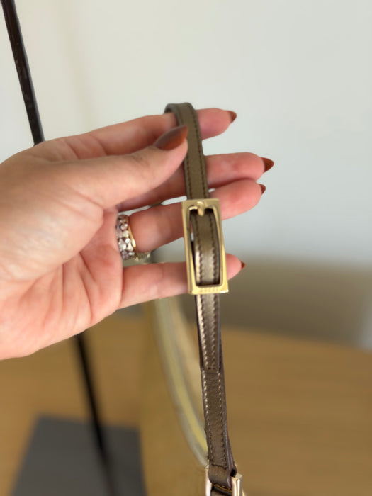 Gucci Gold Halfmoon Pochette