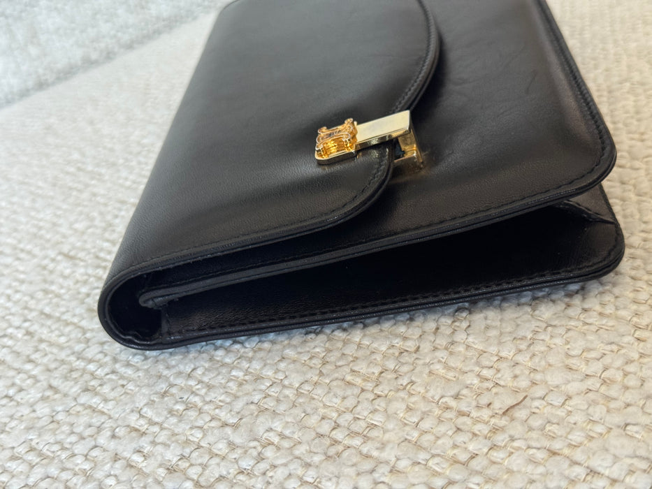 Celine Triomphe Double Lock Crossbody