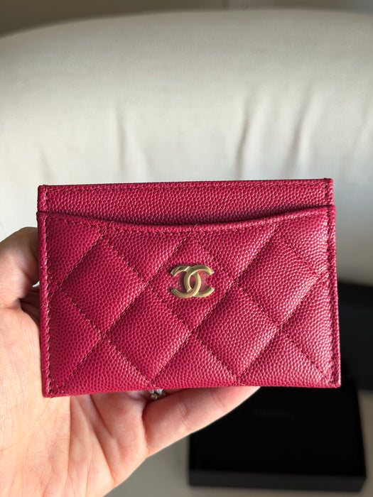 Chanel card holder