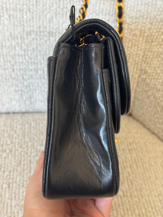 Chanel vertical mademoiselle double flap