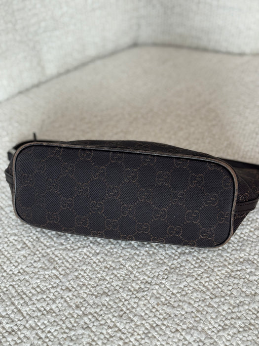 Gucci Chocolate Brown GG boat