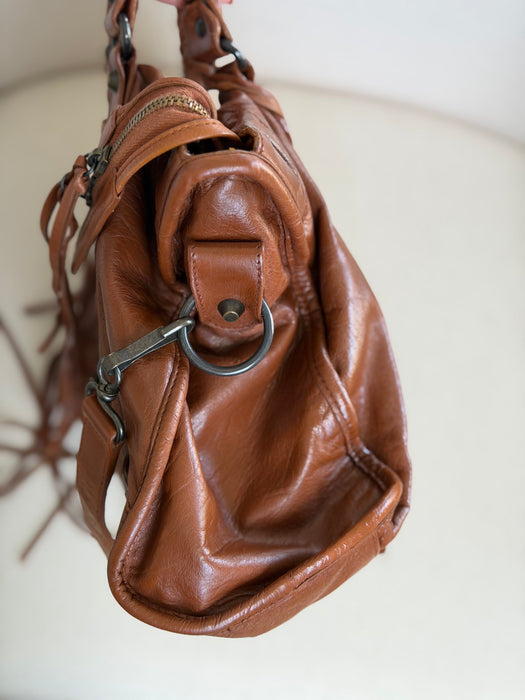 Balenciaga Brown City Bag