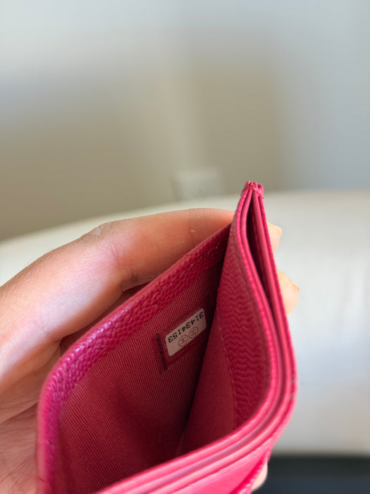 Chanel card holder