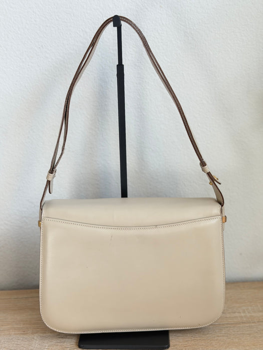 Celine Triomphe Ivory adjustable strap