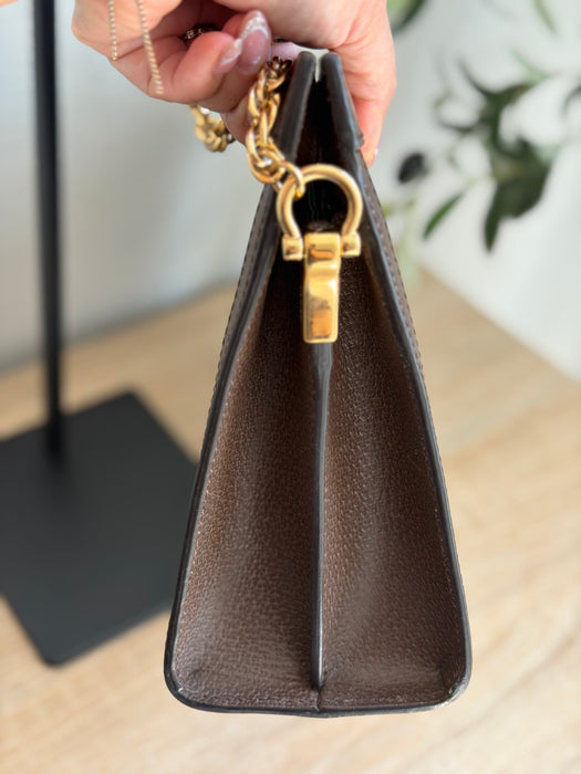 Gucci GG Renew Supreme Clutch Chain Shoulder