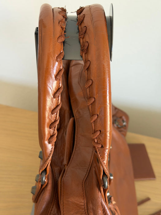 Balenciaga Brown City Bag